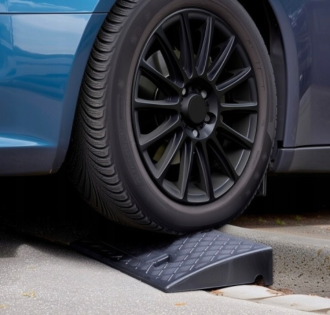 Rampa najazdowa próg podjazdowy – modułowa 2 szt najazd podjazd rampa krawężnikowa