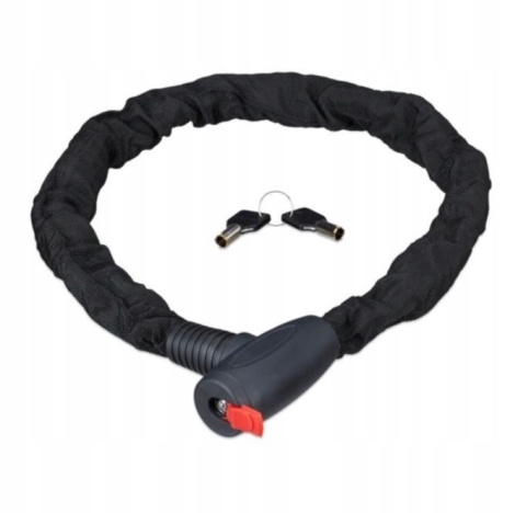 Zabezpieczenie rowerowe łańcuch Relaxdays Secure