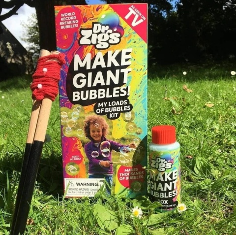 Bańki Zestaw do robienia ogromnych baniek mydlanych – Dr Zigs MAKE GIANT BUBBLES