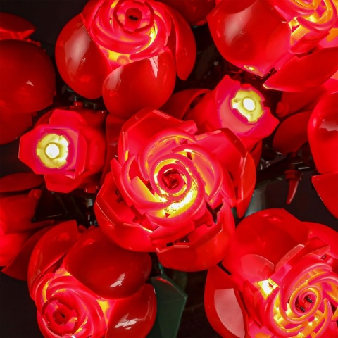 BRIKSMAX Zestaw oświetlenia LED do Lego 10328 bukiet róż