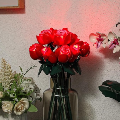 BRIKSMAX Zestaw oświetlenia LED do Lego 10328 bukiet róż