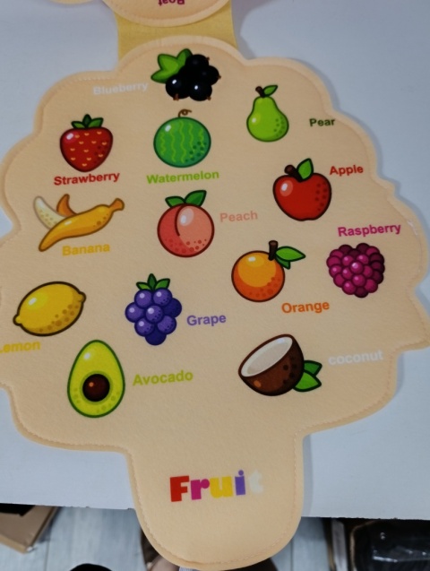 Edukacyjna Książeczka Sensoryczna „HEY PAPPY” Montessori