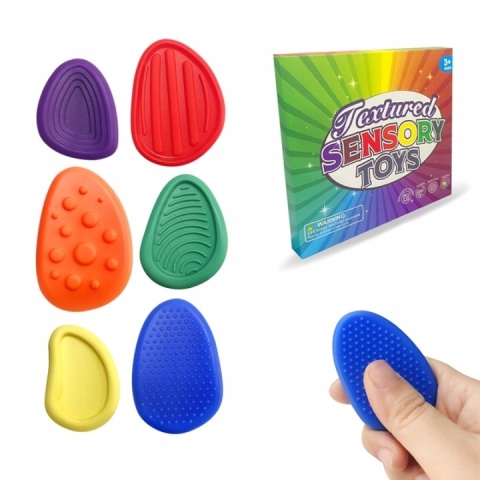 KAMIENIE SENSORYCZNE ANTYSTRESOWE SQUISHY TOY ZABAWKA ROZLUŹNIAJĄCA ANTYSTRESOWA