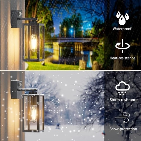 Kinkiet Zewnętrzny LED z Czujnikiem – Model GW-S061