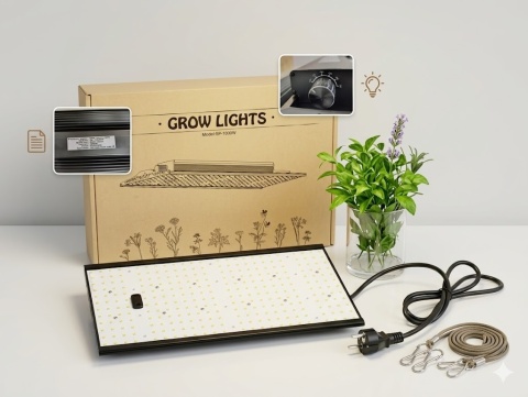 Lampa LED Grow Light SP-1000W – Full Spectrum + IR | 100W