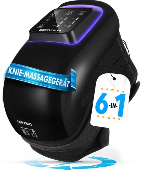 MASAŻER DO KOLAN REHABILITACYJNY FORTHIQ PRO+ BEZPRZEWODOWY WIBRACYJNY