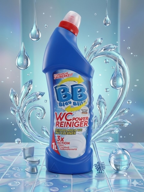 PŁYN DO MYCIA WC BLAU BLITZ 1L POWER REINIGER