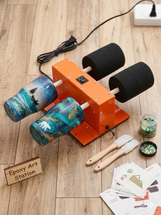 Podwójna Suszarka Obrotowa do Kubków (Cup Turner) – Model HG01 DIY