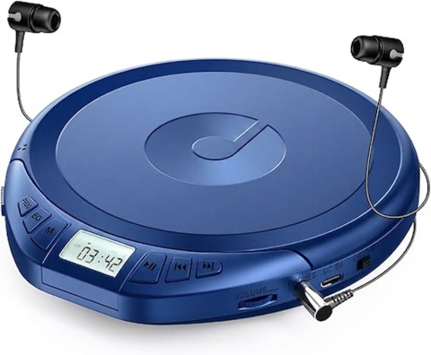 Przenośny odtwarzacz CD Discman LCD, obsługa pamięci ASP, H-01