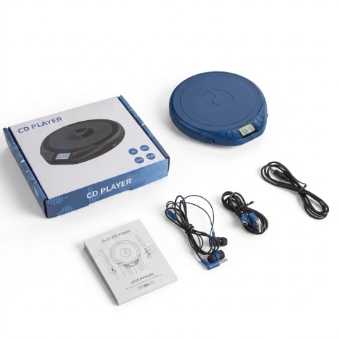 Przenośny odtwarzacz CD Discman LCD, obsługa pamięci ASP, H-01