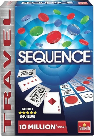 Sequence Travel Gra Planszowa Strategiczna Podróżna Rodzinna 7+