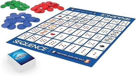 Sequence Travel Gra Planszowa Strategiczna Podróżna Rodzinna 7+