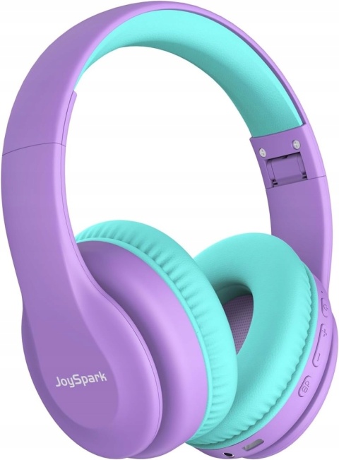 Słuchawki Bluetooth dla dzieci JoySpark T5 85/94dB 60h fioletowe