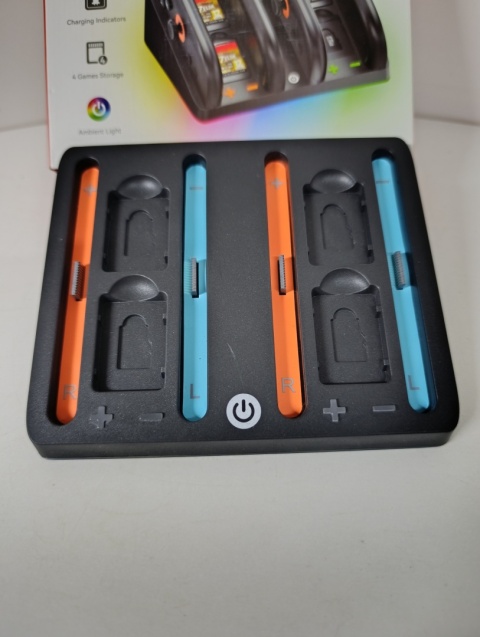 Stacja Dokująca VG-SW223 – Wielofunkcyjna Ładowarka 4w1 do Joy-Con
