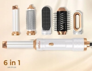 UKLISS AirStyler 6w1 Lokówka Automatyczna Suszarka Szczotka Jonizacja 1000W