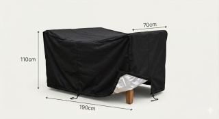 Wodoodporny Pokrowiec Ochronny – 190x70x110 cm