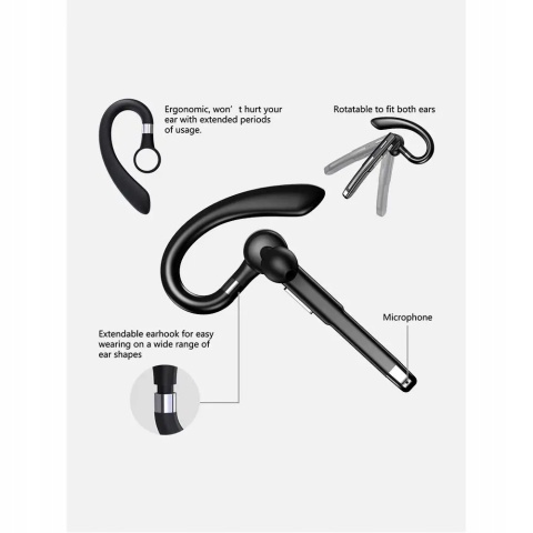 YYK-520 Bezprzewodowy zestaw słuchawkowy Bluetooth drugiej generacji