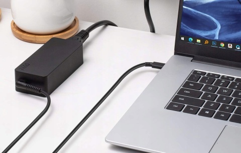 ZASILACZ ŁADOWARKA DO LAPTOPA KOMPUTERA 65W USB-C UNIWERSALNA