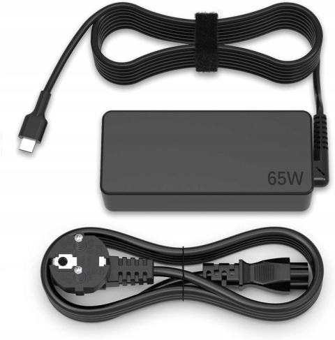 ZASILACZ ŁADOWARKA DO LAPTOPA KOMPUTERA 65W USB-C UNIWERSALNA