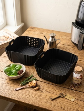2szt Wkład silikonowy do AIRFRYER 19x14 x7 cm