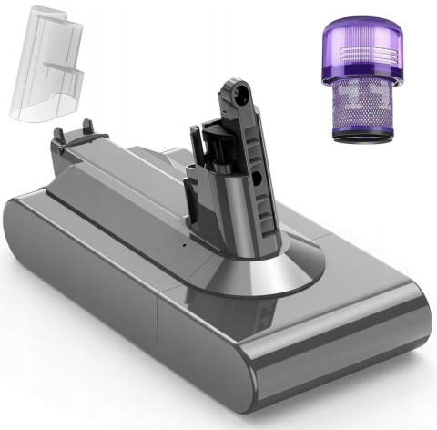 Akumulator 6000 mAh do Dyson V11, 25,2 V z filtrem