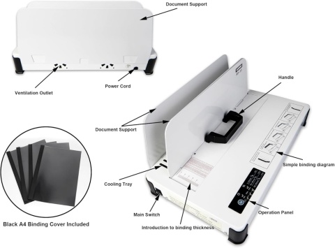 Bindownica Termiczna Rayson RD-50