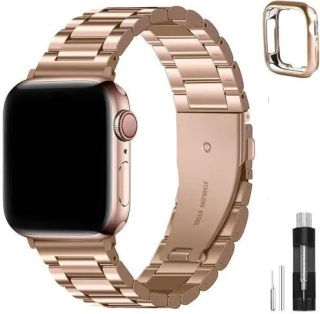 Bransoleta ze Stali Nierdzewnej Fullmosa do Apple Watch (38/40/41 mm)