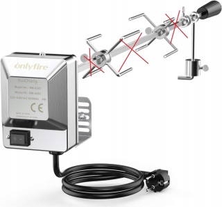 Elektryczny silnik do rożna napęd Onlyfire (Model: RM-A201)
