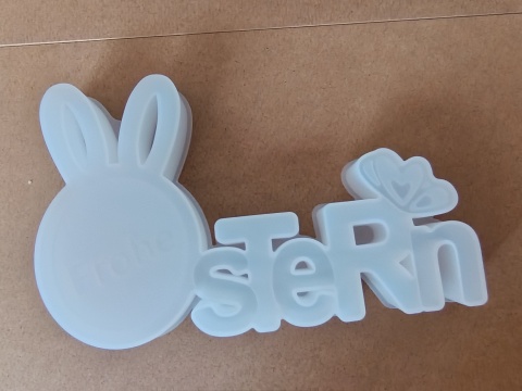 Formy silikonowe do dekoracji 3D Zajączek - zestaw 2 form do żywicy i gipsu Rękodzieło DIY