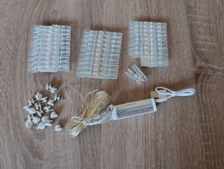 Girlanda Świetlna 100 LED z Klipsami do powieszenia
