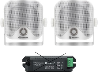 Głośniki Wodoodporne Marine Herdio 4" – Zestaw 2 sztuk 120W para