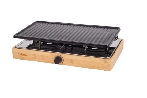 Grill Raclette Tristar PD-3848 Bambusowa Obudowa 1400 W