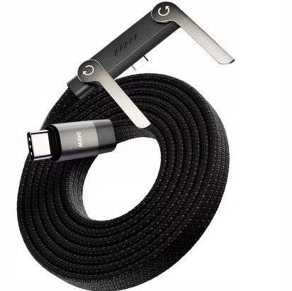 Kabel USB-C 240W Stojak Kątowy Podstawka na telefon Szybkie ładowanie 1.5m