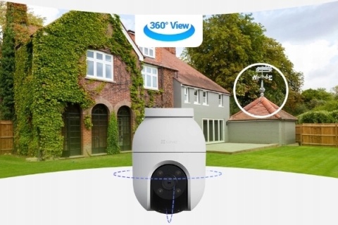 Kamera WiFi EZVIZ C8c 1080p Zewnętrzna Obrotowa Detekcja AI Śledzenie Alarm