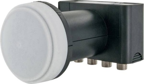 Konwerter Satelitarny SCHWAIGER LNB 4 Quad – Cyfrowy, 4 Wyjścia LNB4