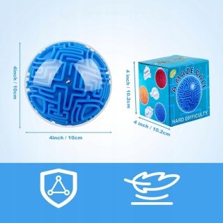 Kula Labirynt 3D Amaze Ball trudna Łamigłówka dla Dzieci i Dorosłych ADHD