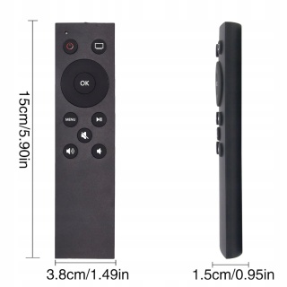 Pilot FOXRMT do Apple TV 4K - czarny, zastępczy