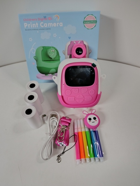 Print Camera A19 Aparat z Natychmiastowym Wydrukiem dla Dzieci