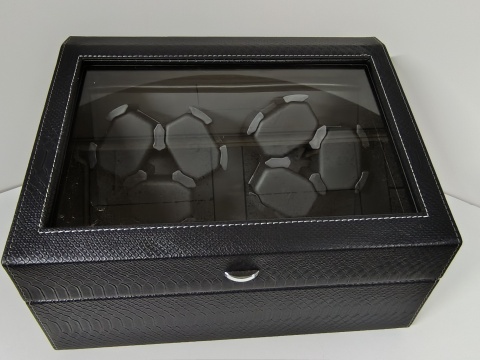Profesjonalny Rotomat na 12 Zegarków – 6 Rotujących + 6 Statycznych Watch Winder SKW187