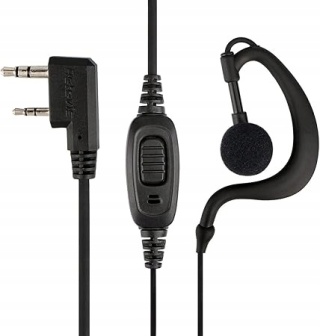 Retevis EEK004 słuchawka z mikrofonem do krótkofalówki walkie talkie