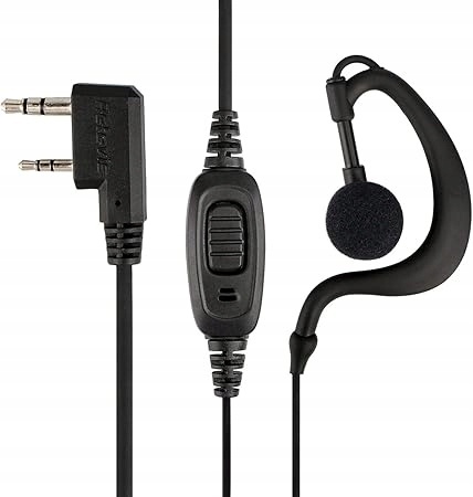 Retevis EEK004 słuchawka z mikrofonem do krótkofalówki walkie talkie