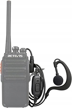 Retevis EEK004 słuchawka z mikrofonem do krótkofalówki walkie talkie