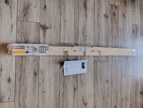 Sztaluga dla Dzieci i Dorosłych drewniana BUKOWA regulowana Malarska 150 cm