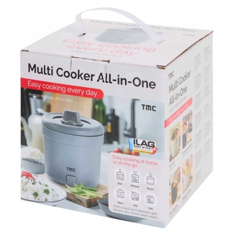 TMC Multi Cooker – Twój kompaktowy podgrzewacz i mini-kuchenka garnek elektryczny