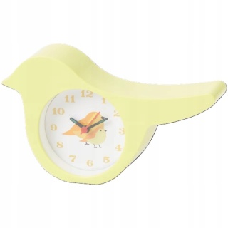 Zegar z budzikiem dla dzieci ptaszek zegar budzik alarm