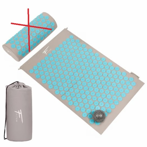 Zestaw XXL do Akupresury – Mata (125x47 cm) z Piłeczką Masującą bez poduszki