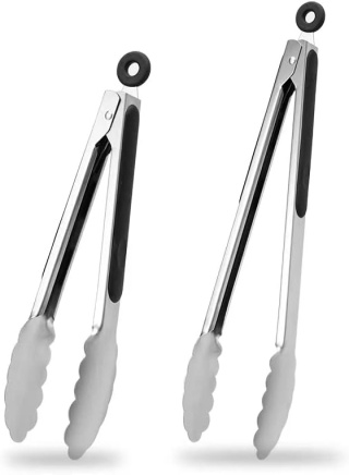 Zestaw Szczypiec Kuchennych HOTEC – 23 cm i 30 cm szczypce do grilla