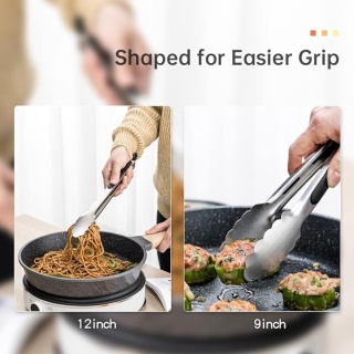 Zestaw Szczypiec Kuchennych HOTEC – 23 cm i 30 cm szczypce do grilla