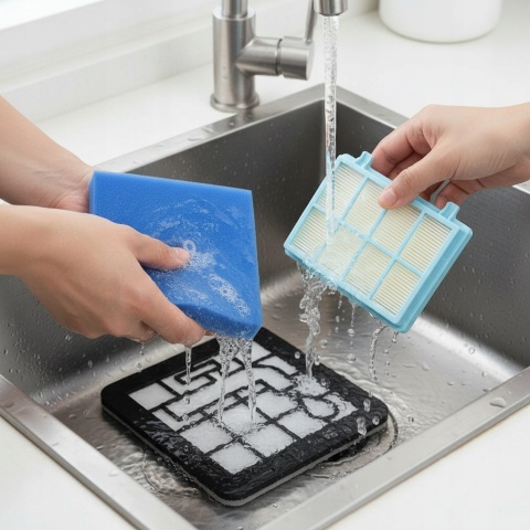 Zestaw filtrów Sillar do odkurzacza Philips PowerPro Compact City Active