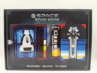 Zestaw konstrukcyjny KOSMOS SPACE Book Nook z oświetleniem LED 945 el. SC9952